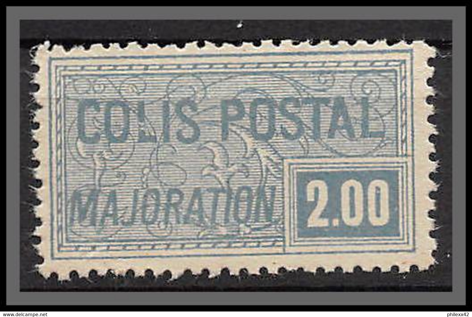 95212h Colis Postaux N°44 2f Bleu Majoration  Neuf ** Mnh Cote 50 Euros - Mint/Hinged