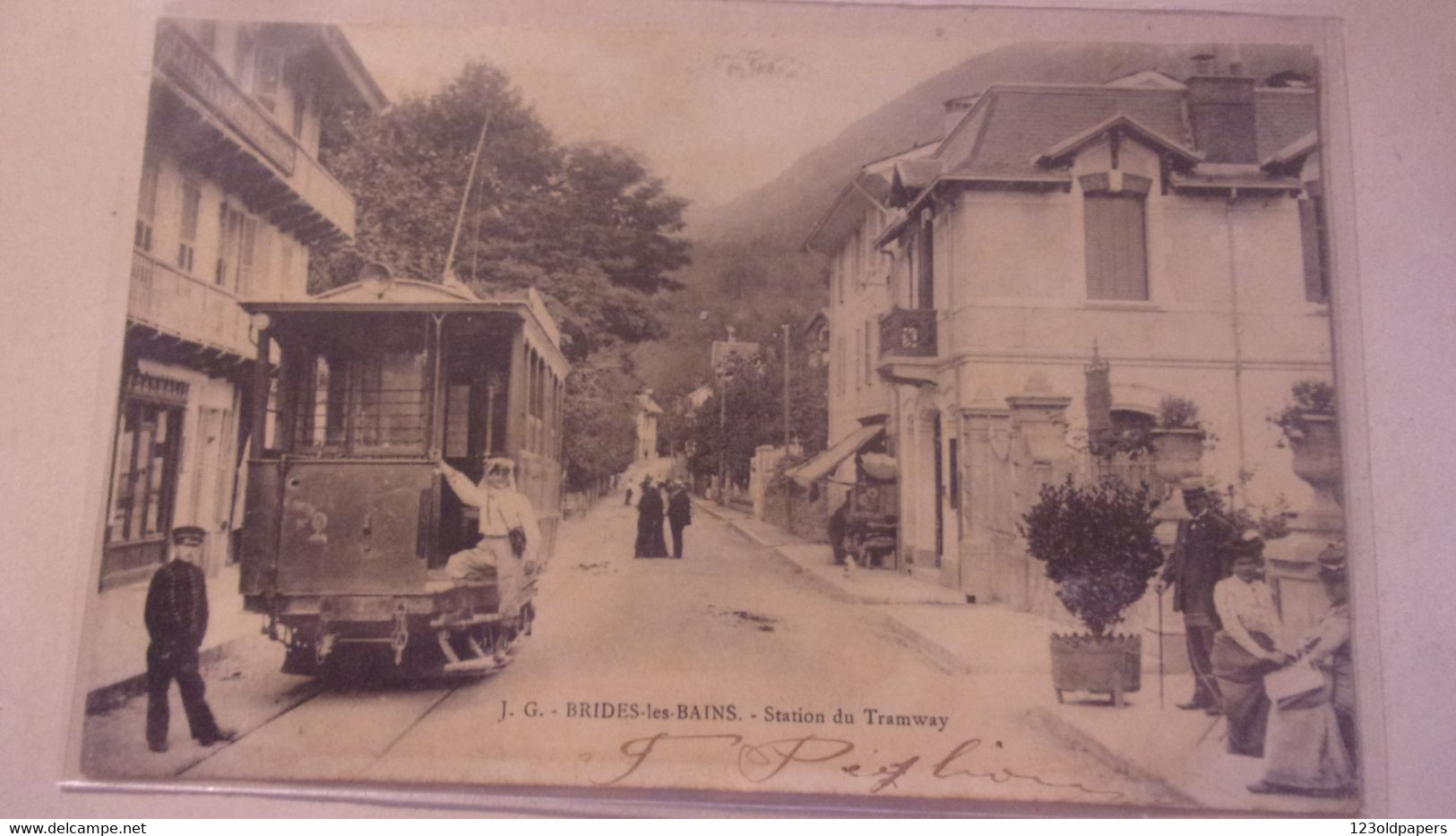 73 BRIDES LES BAINS  STATION DU TRAMWAY - Brides Les Bains