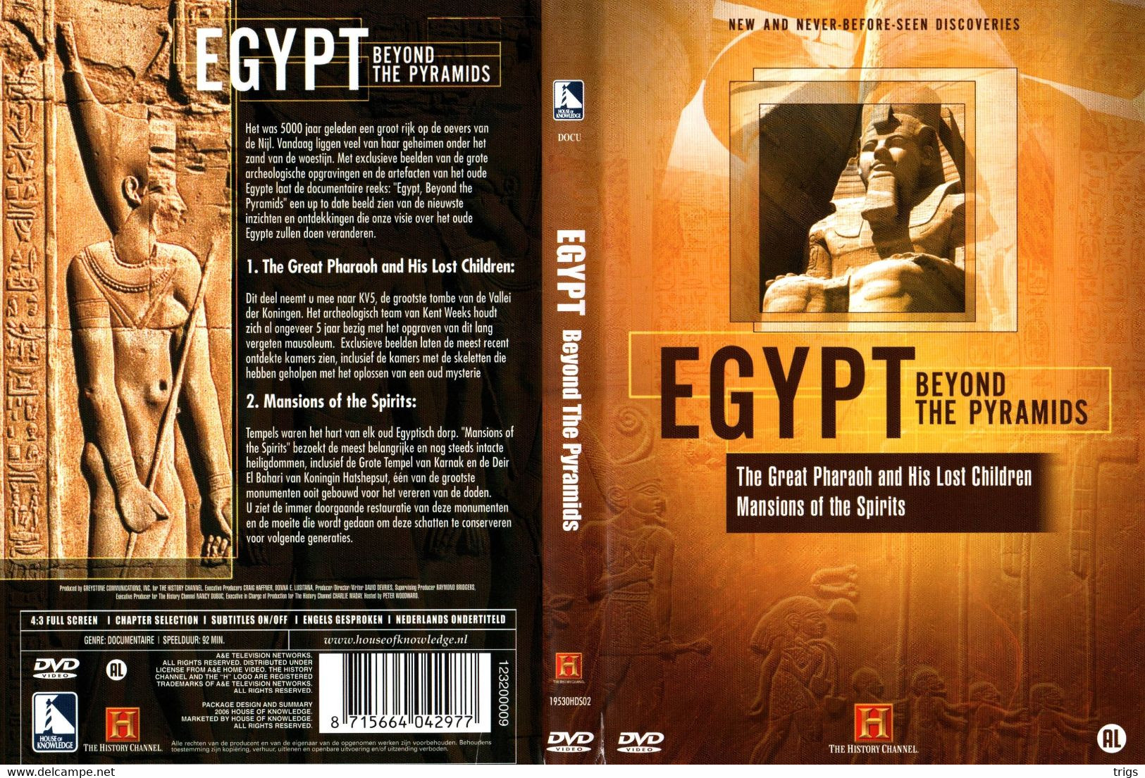 DVD - Egypt Beyond The Pyramids - Documentaire