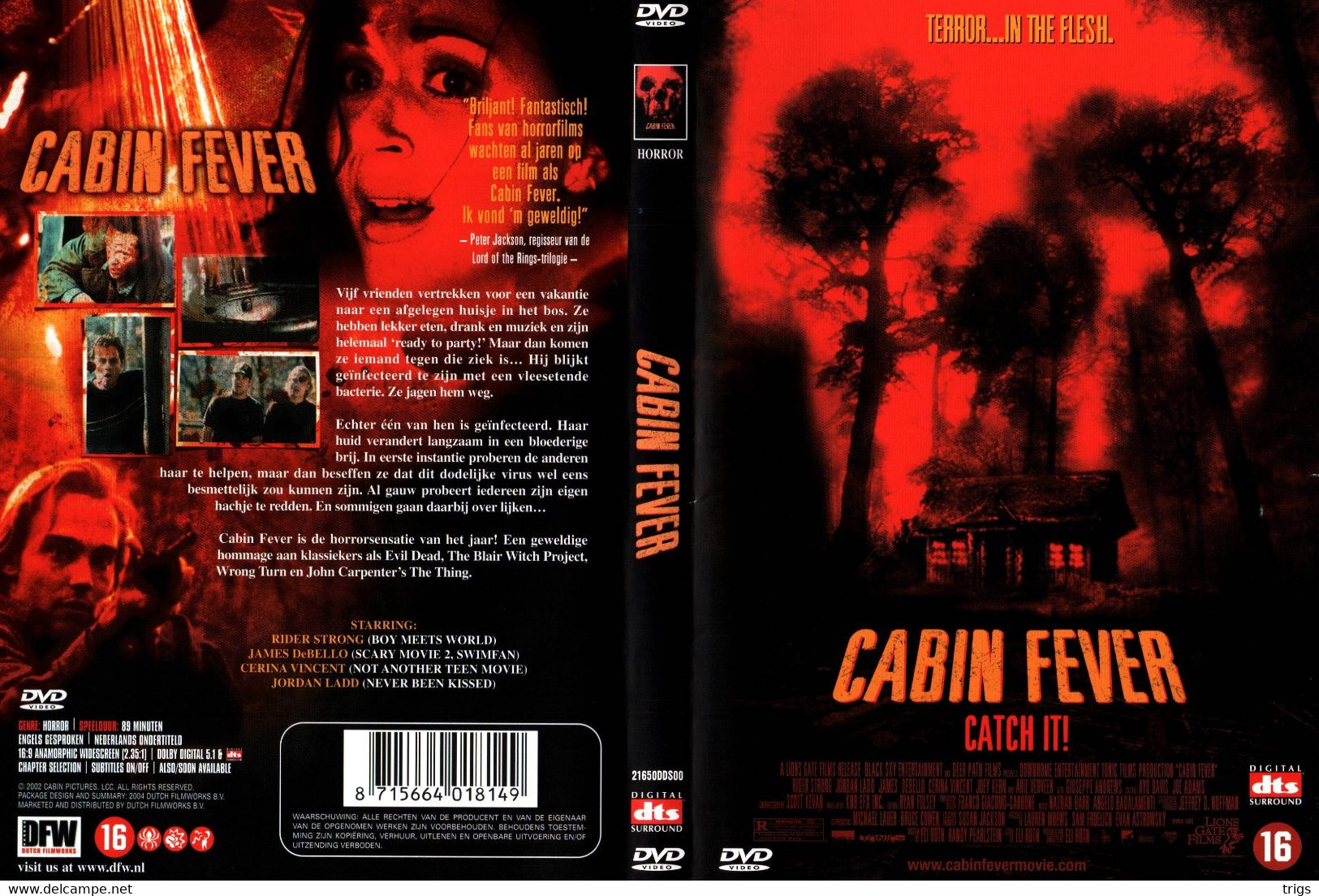 DVD - Cabin Fever - Horror