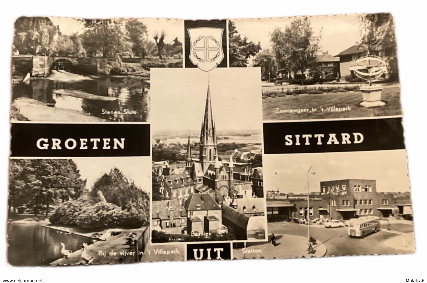 #1220 - Groeten Uit Sittard, Station (5-luik) (LB) - Sittard