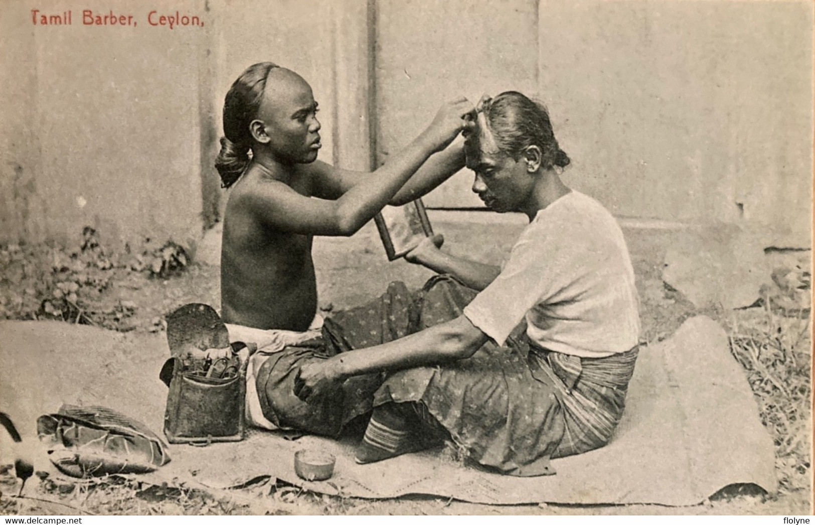 Sri Lanka - Tamil Baber - Métier Coiffeur Barbier - Ceylan Ceylon - Sri Lanka (Ceylon)