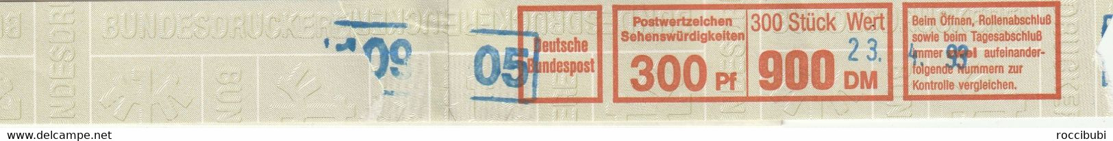 Banderole, Sehenswürdigkeiten 300 Pf, 1993 - Autres & Non Classés