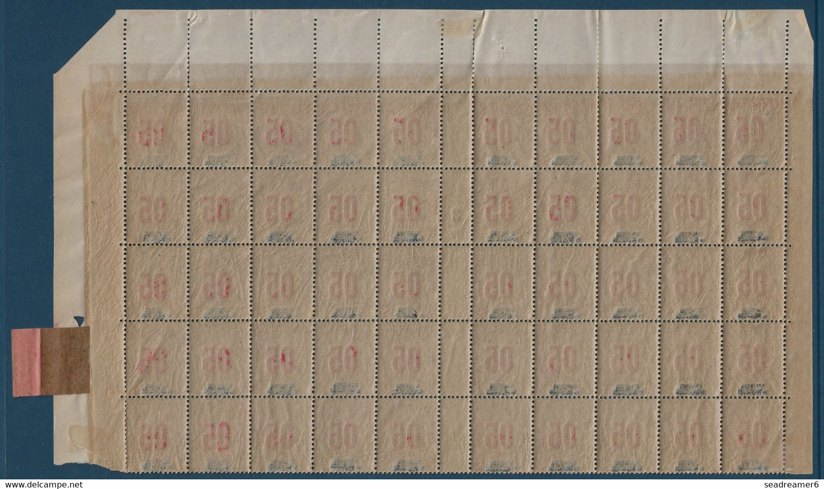 Colonies Groupe St Pierre & Miquelon Feuille Interpanneau N°99/99Aa**/* Millésime 3 Avec Petites Variétés Sonette TTB - Unused Stamps