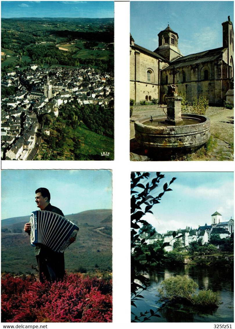 19 / CORREZE / Lot De 90 C.P.M. écrites - 5 - 99 Postales