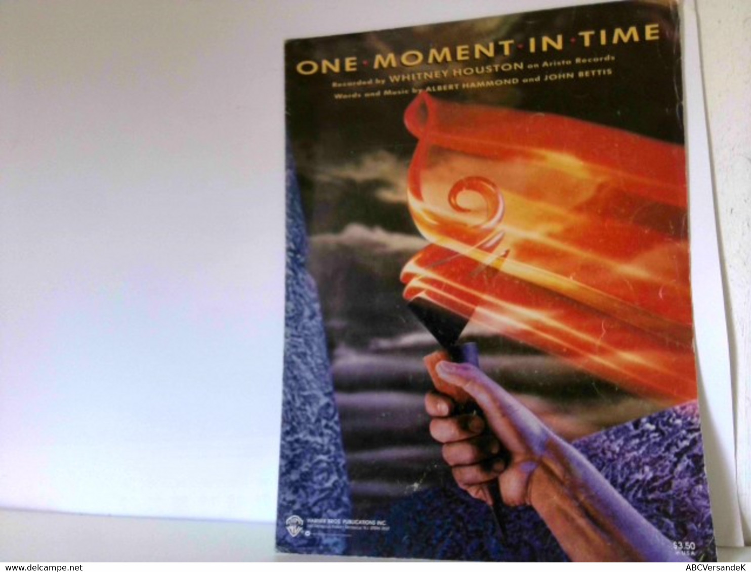 Ohne Moment In Time. Recorded By Whitney Houston On Arista Records. Words And Music By Altert Hammond And John - Musique