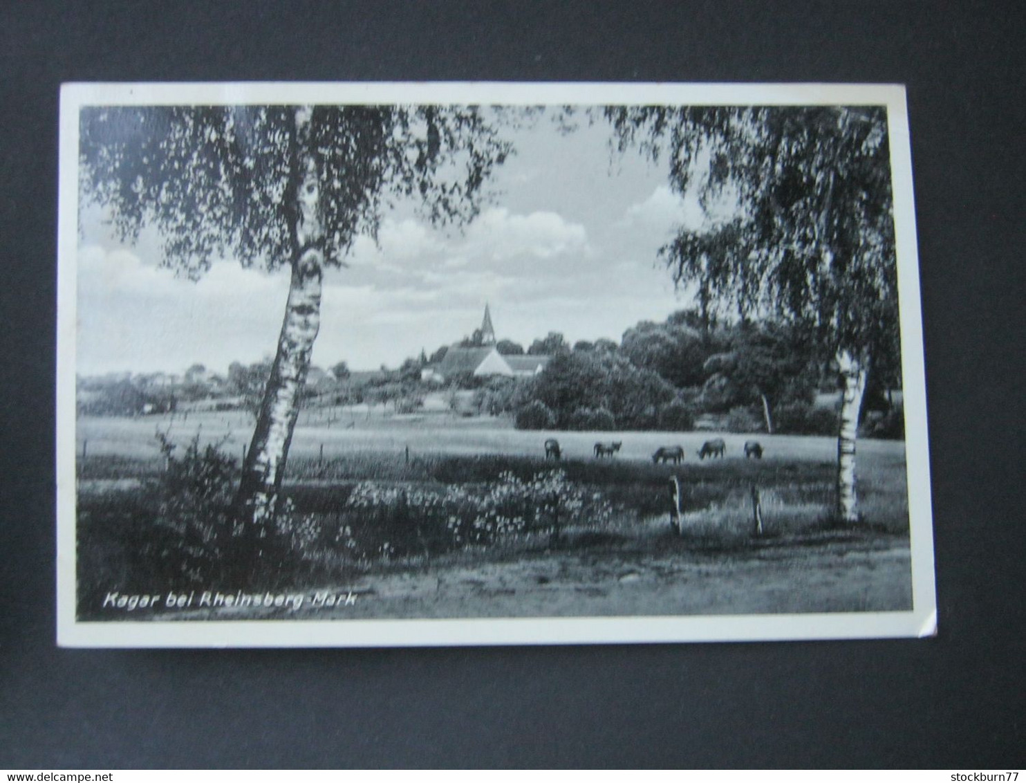 KAGAR  Bei  RHEINSBERG ,  Schöne  Karte Um 1935 - Rheinsberg