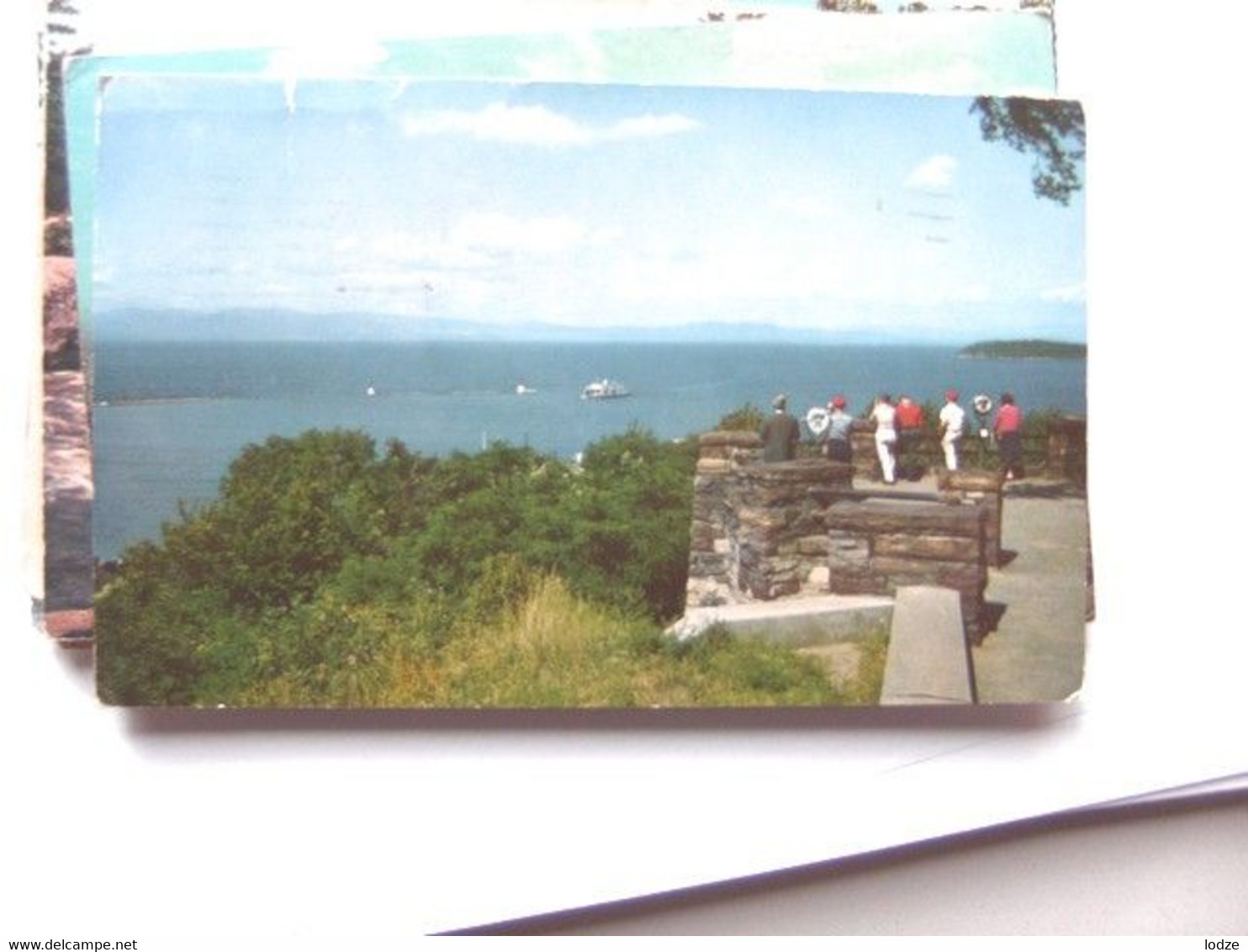 America USA Burlington Vermont Lake Champlain From Battery Park - Burlington