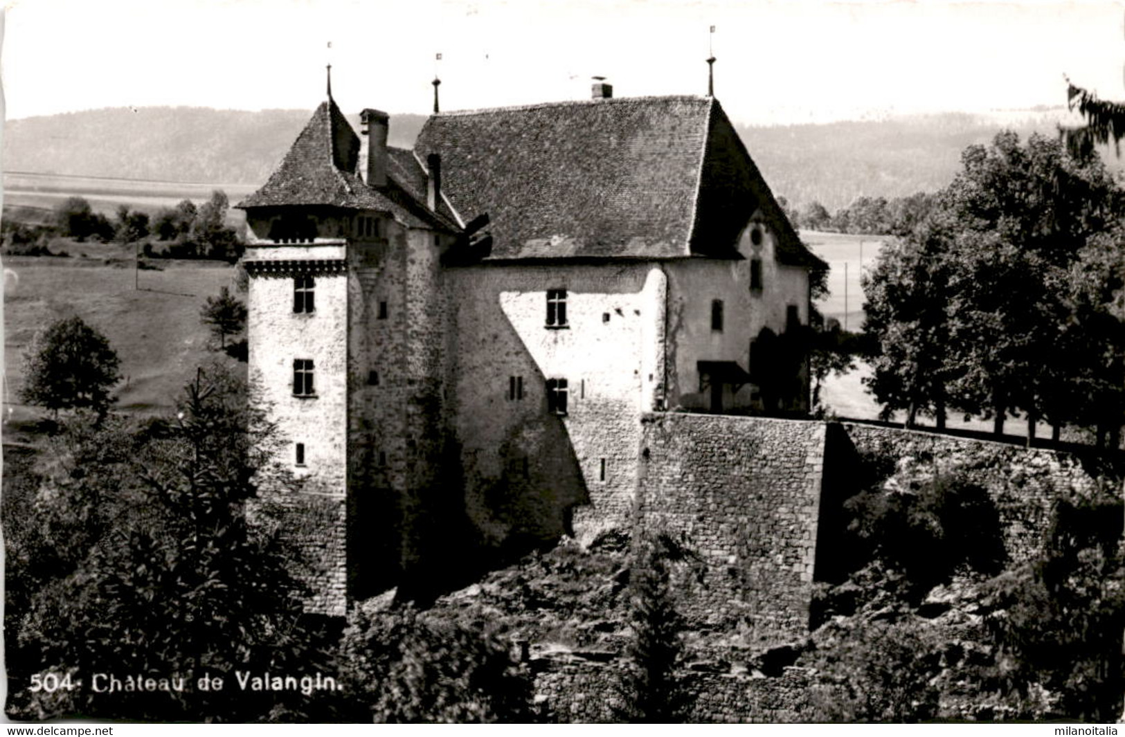 Chateau De Valangin (504) * 12. 8. 1956 - Valangin