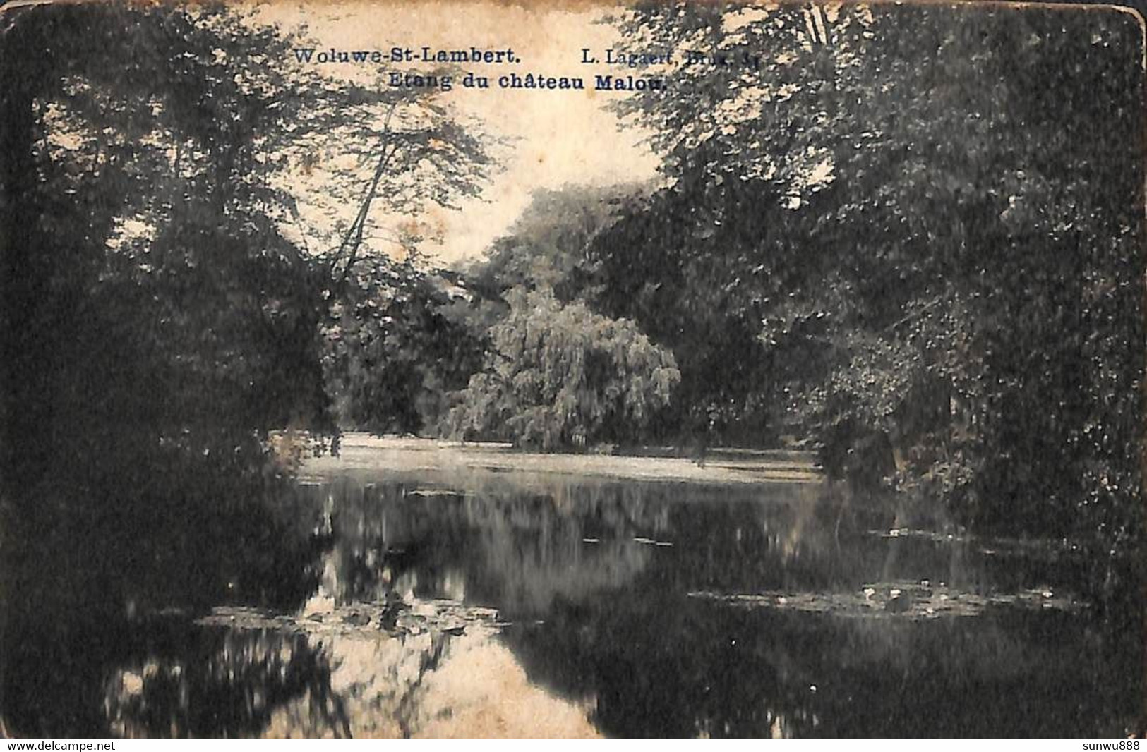 Woluwe Saint Lambert - Etang Du Château Malou (L Lagaert) - Woluwe-St-Lambert - St-Lambrechts-Woluwe