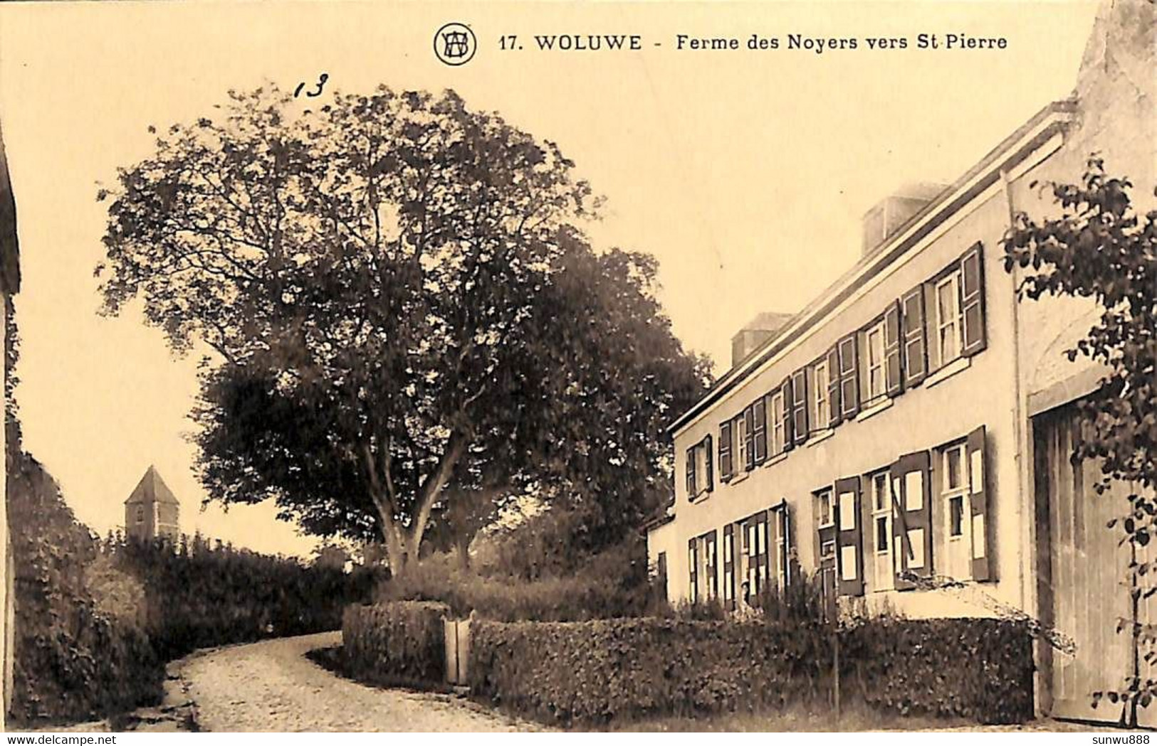 Woluwe Saint Lambert - Ferme Des Noyers Vers St Pierre (Walschaerts) - Woluwe-St-Lambert - St-Lambrechts-Woluwe