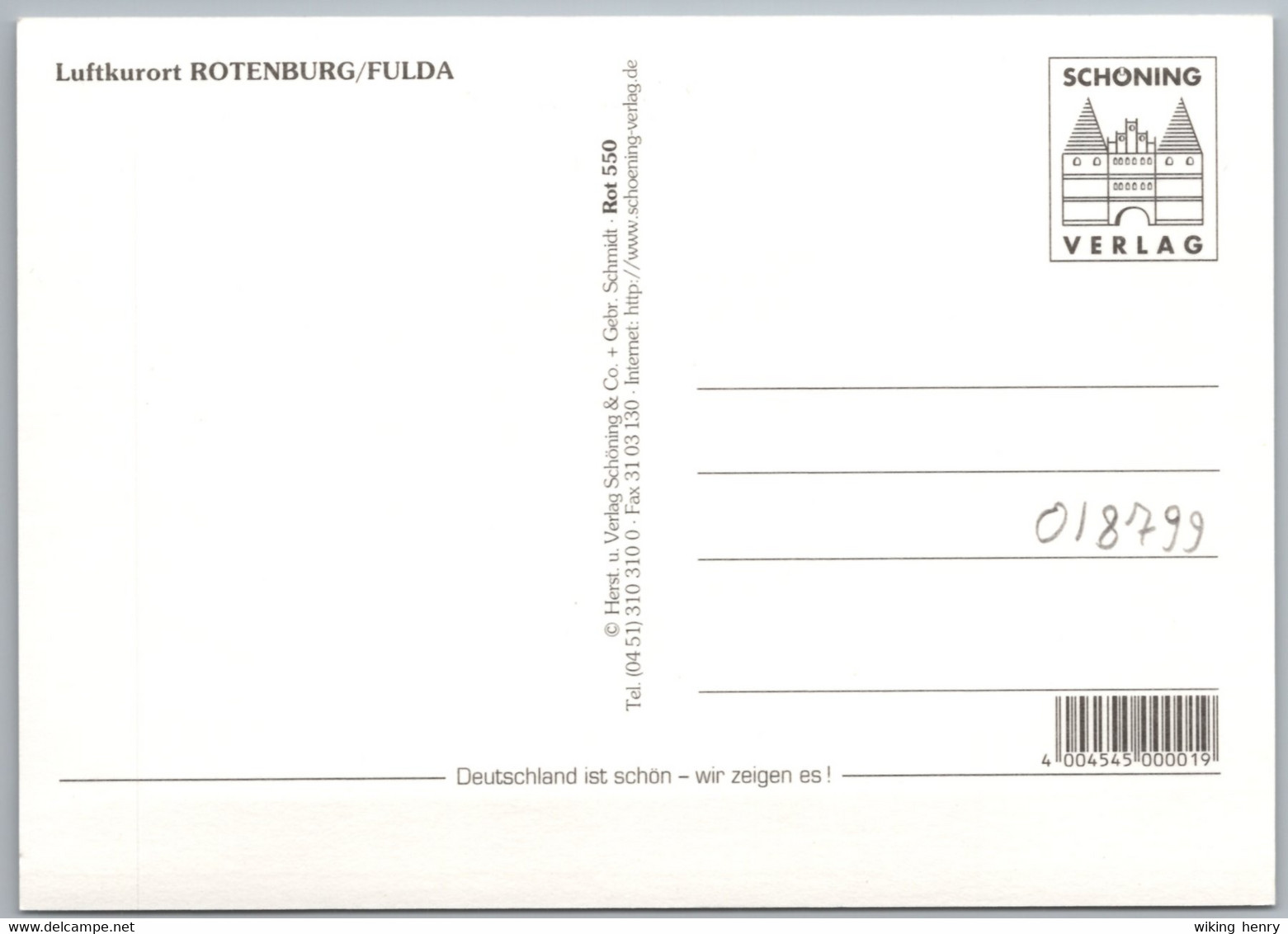 Rotenburg An Der Fulda - Mehrbildkarte 4 - Rotenburg