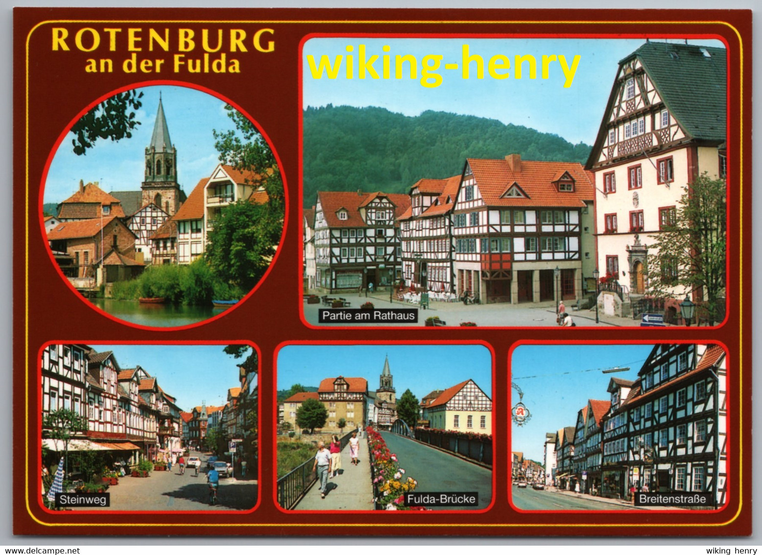 Rotenburg An Der Fulda - Mehrbildkarte 7 - Rotenburg