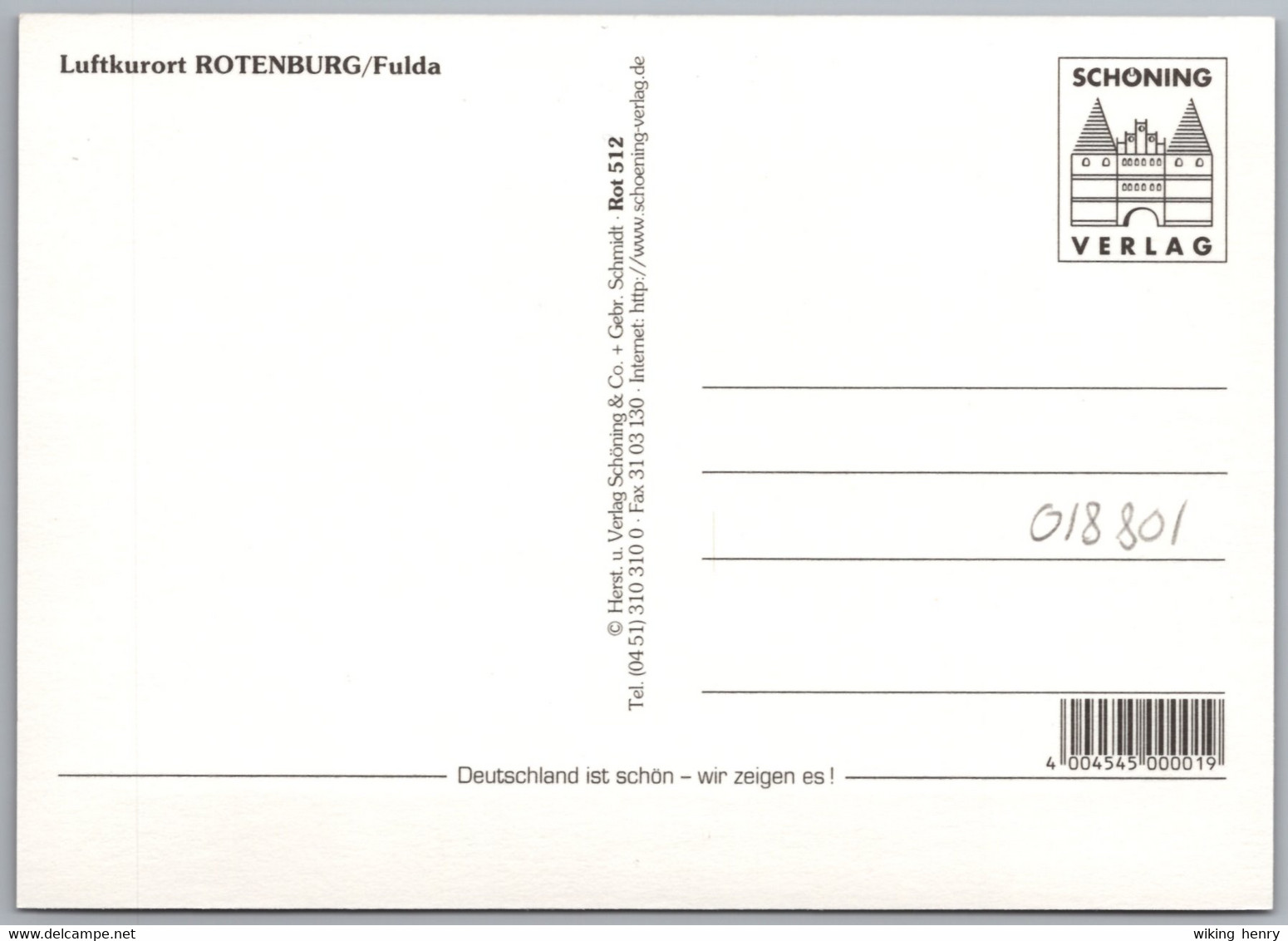 Rotenburg An Der Fulda - Mehrbildkarte 7 - Rotenburg