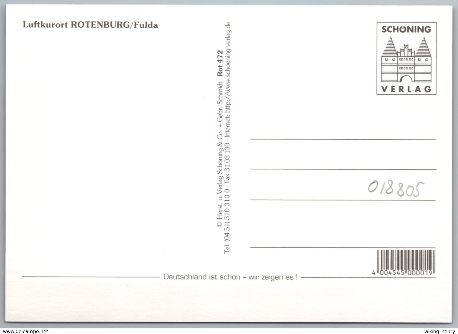 Rotenburg An Der Fulda - Mehrbildkarte 11 - Rotenburg