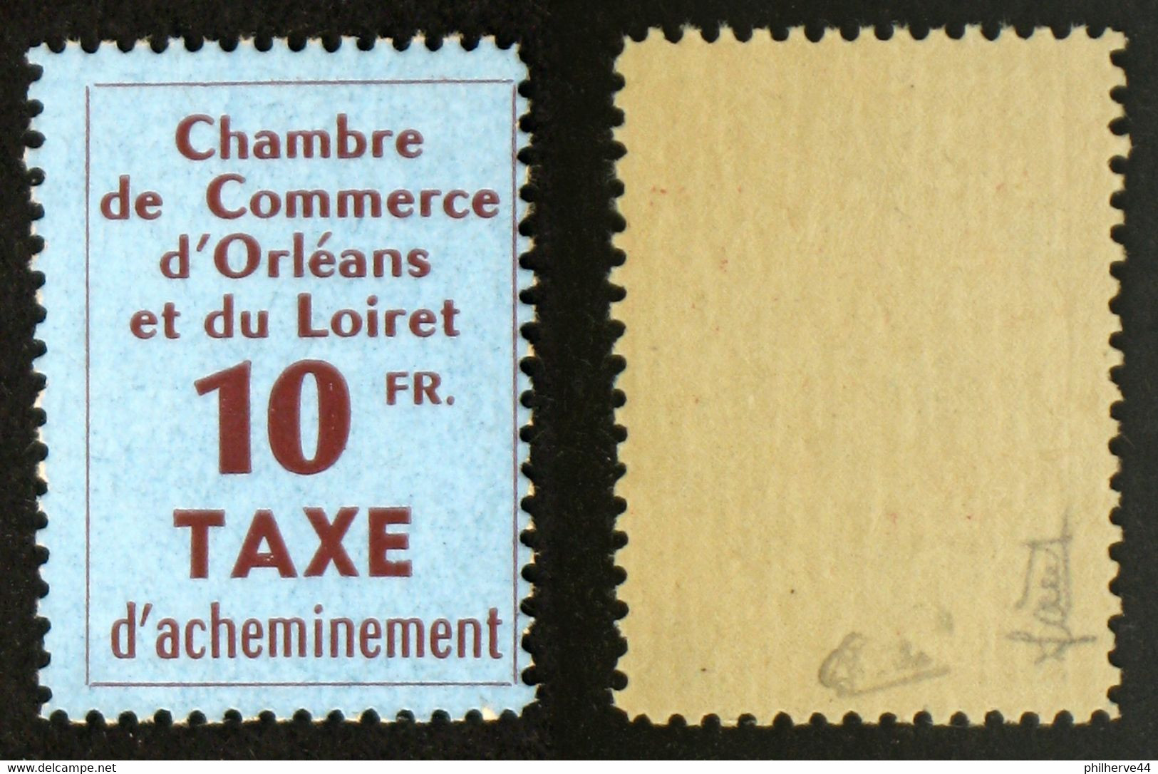 GREVE N°2 10F Orléans Neuf N** Cote 250€ Signé Calves - Stamps