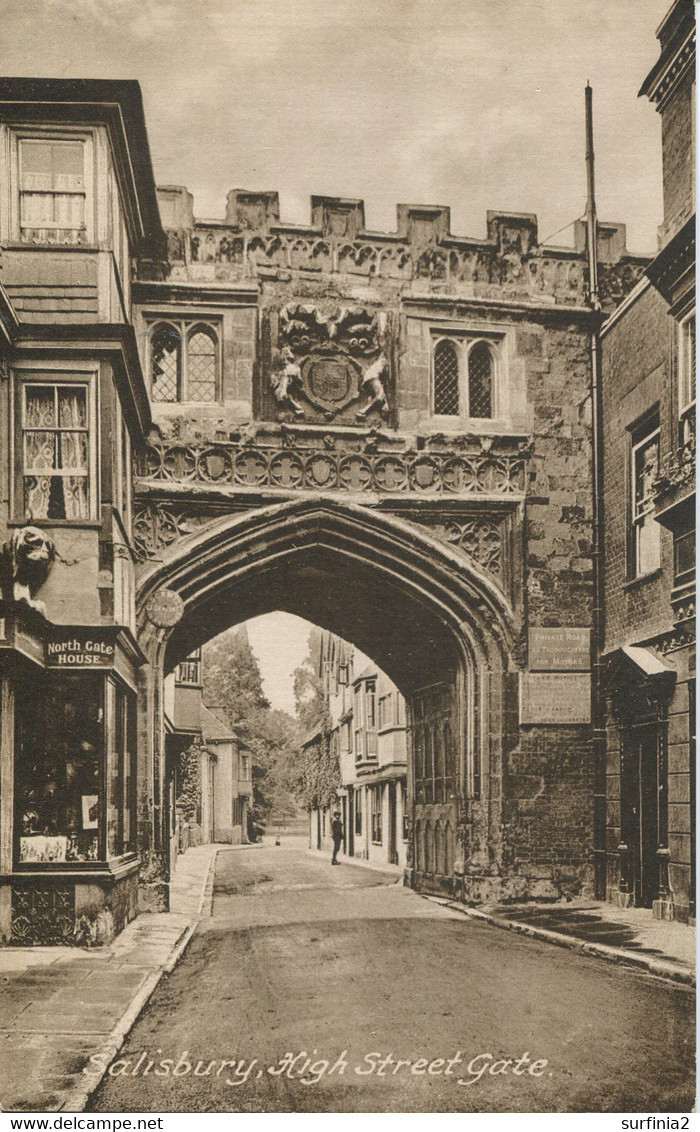 WILTS - SALISBURY - HIGH STREET GATE  Wi449 - Salisbury