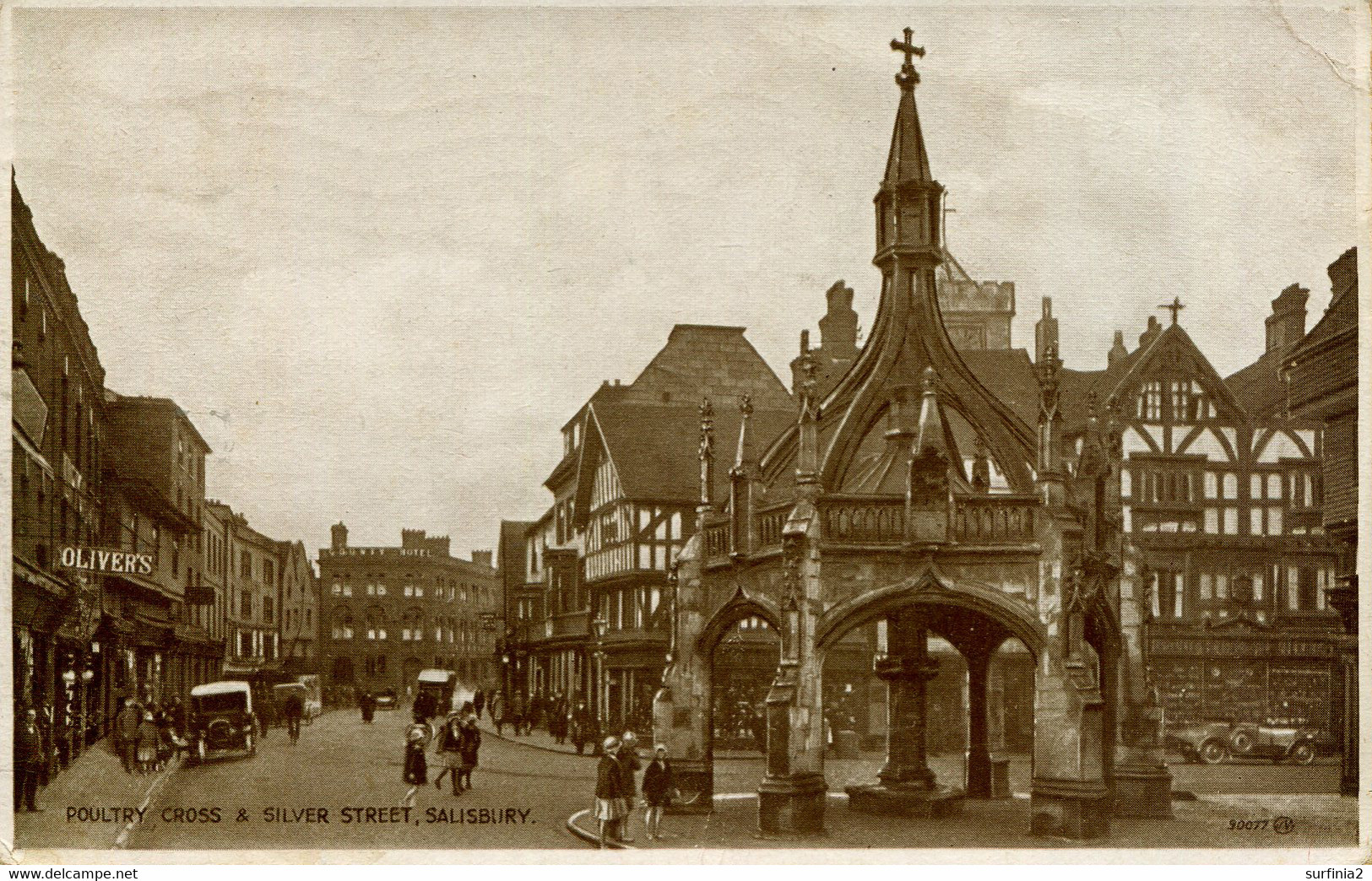 WILTS - SALISBURY - POULTRY  CROSS AND SILVER STREET Wi440 - Salisbury