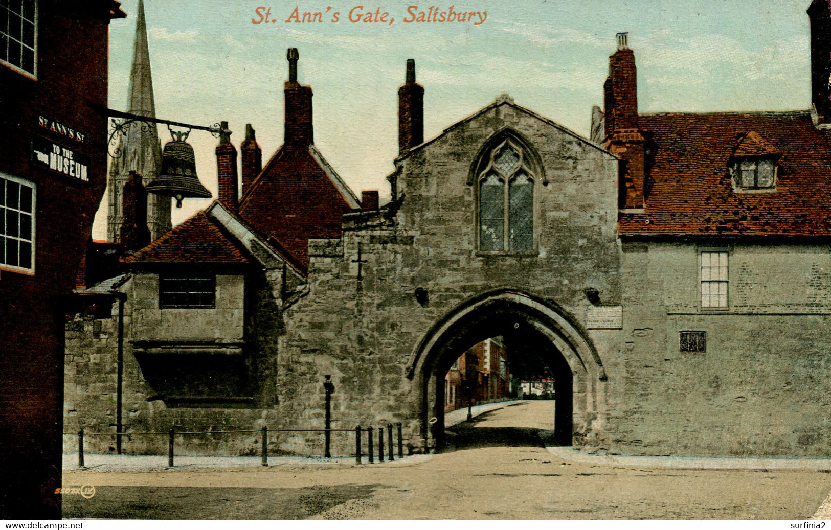 WILTS - SALISBURY - ST ANN'S GATE 1910 Wi443 - Salisbury