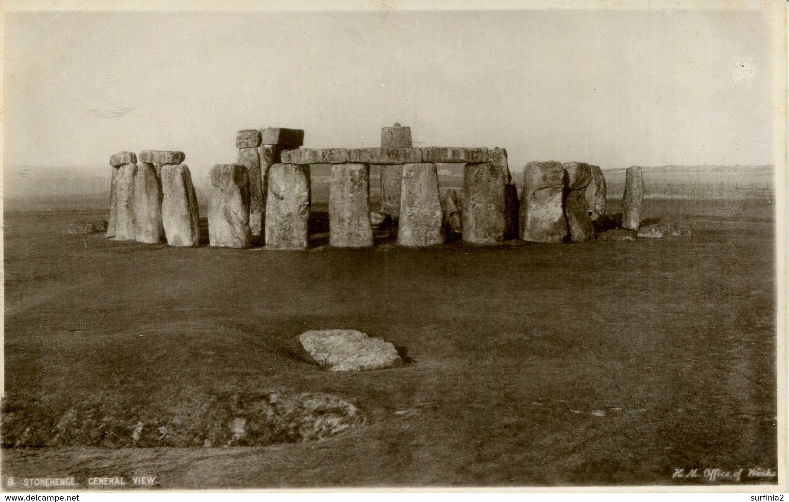 WILTS - STONEHENGE - GENERAL VIEW RP  Wi428 - Stonehenge