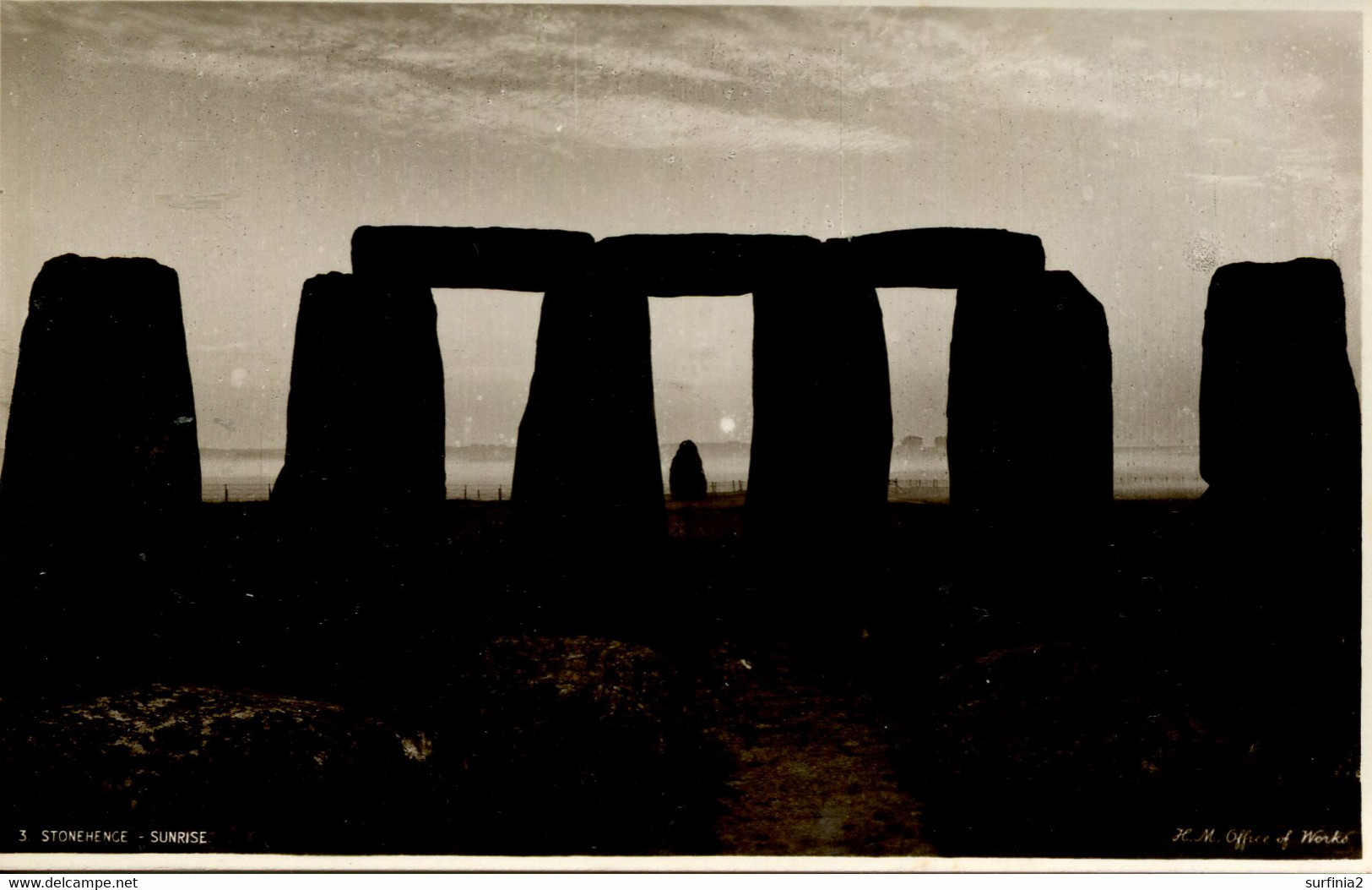 WILTS - STONEHENGE - SUNRISE RP  Wi422 - Stonehenge