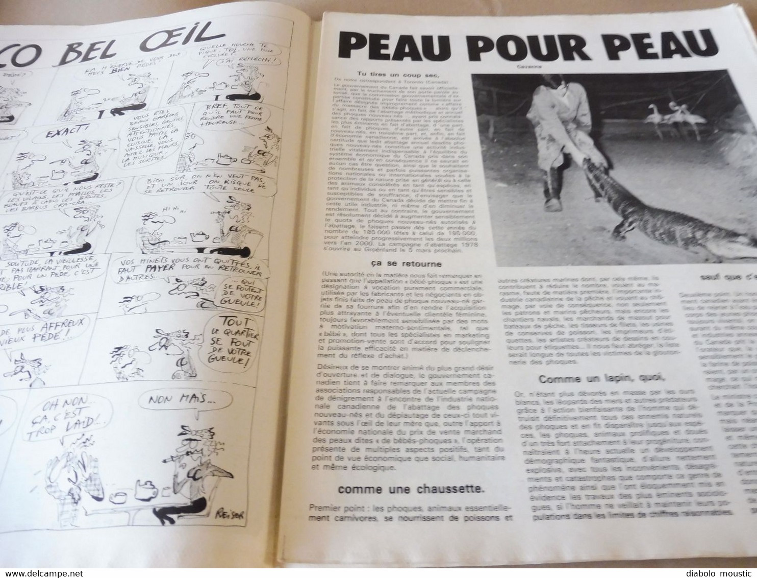 1978 Le SMIC à 2400 € ;   Louise La Pétroleuse.................Etc  (Charlie Hebdo) - Humour