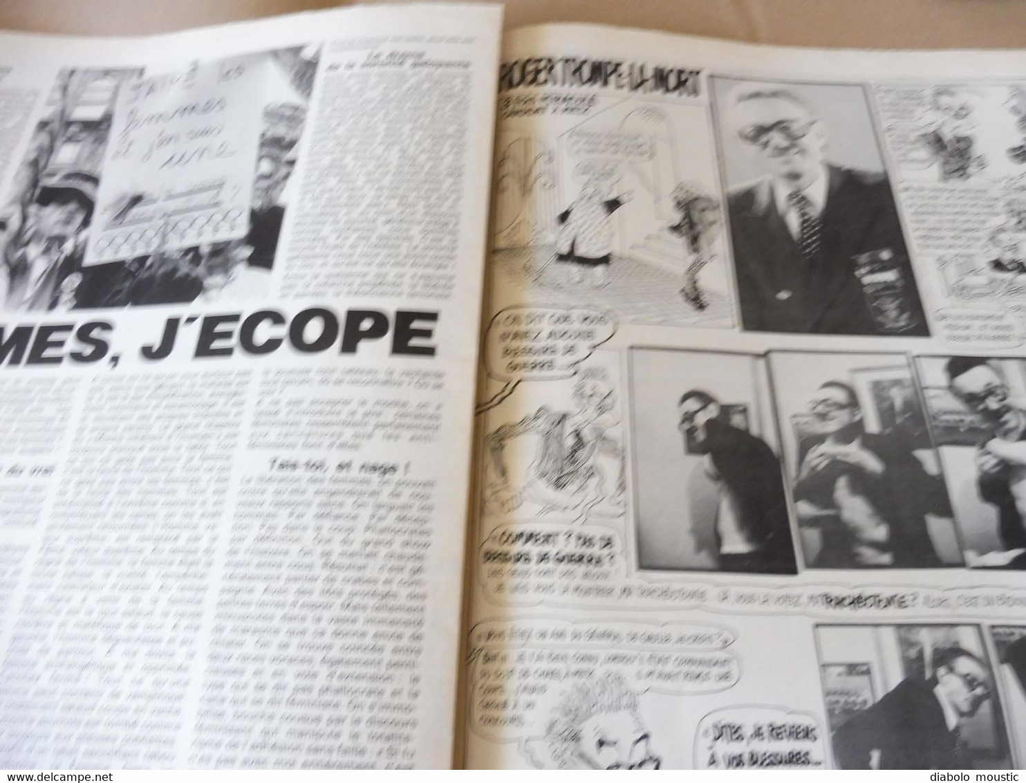 1978 Le SMIC à 2400 € ;   Louise la pétroleuse.................Etc  (Charlie Hebdo)