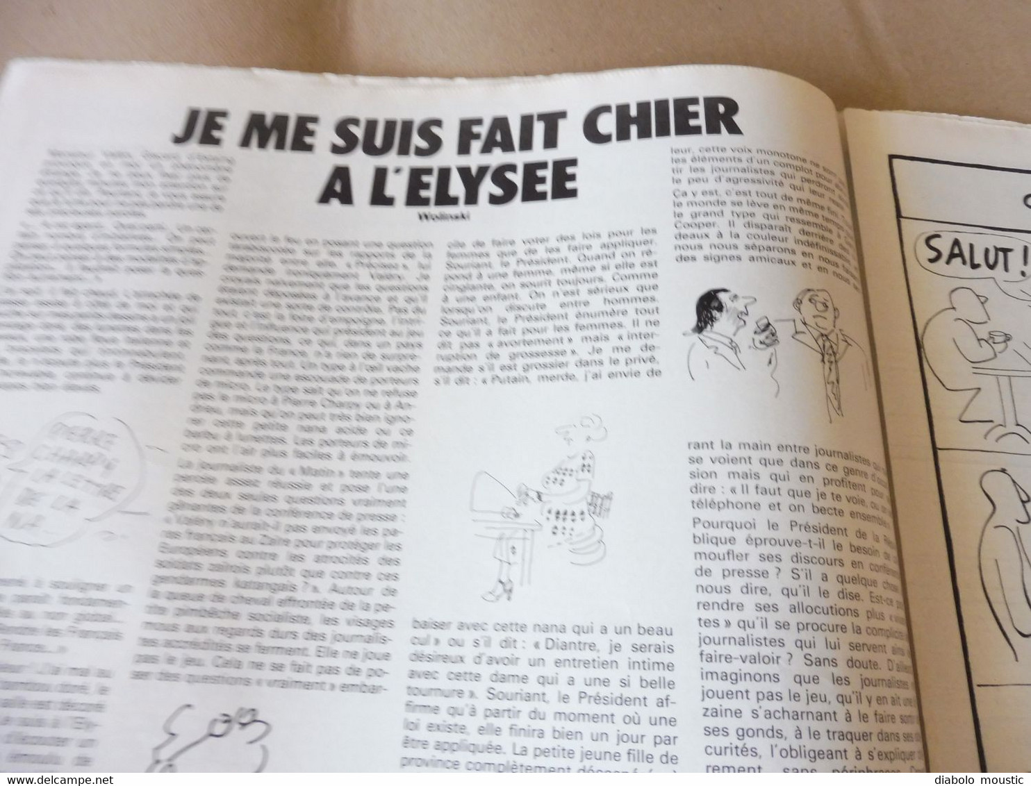 1978 MONACO : La Pègre En Liesse .................Etc  (Charlie Hebdo) - Humor
