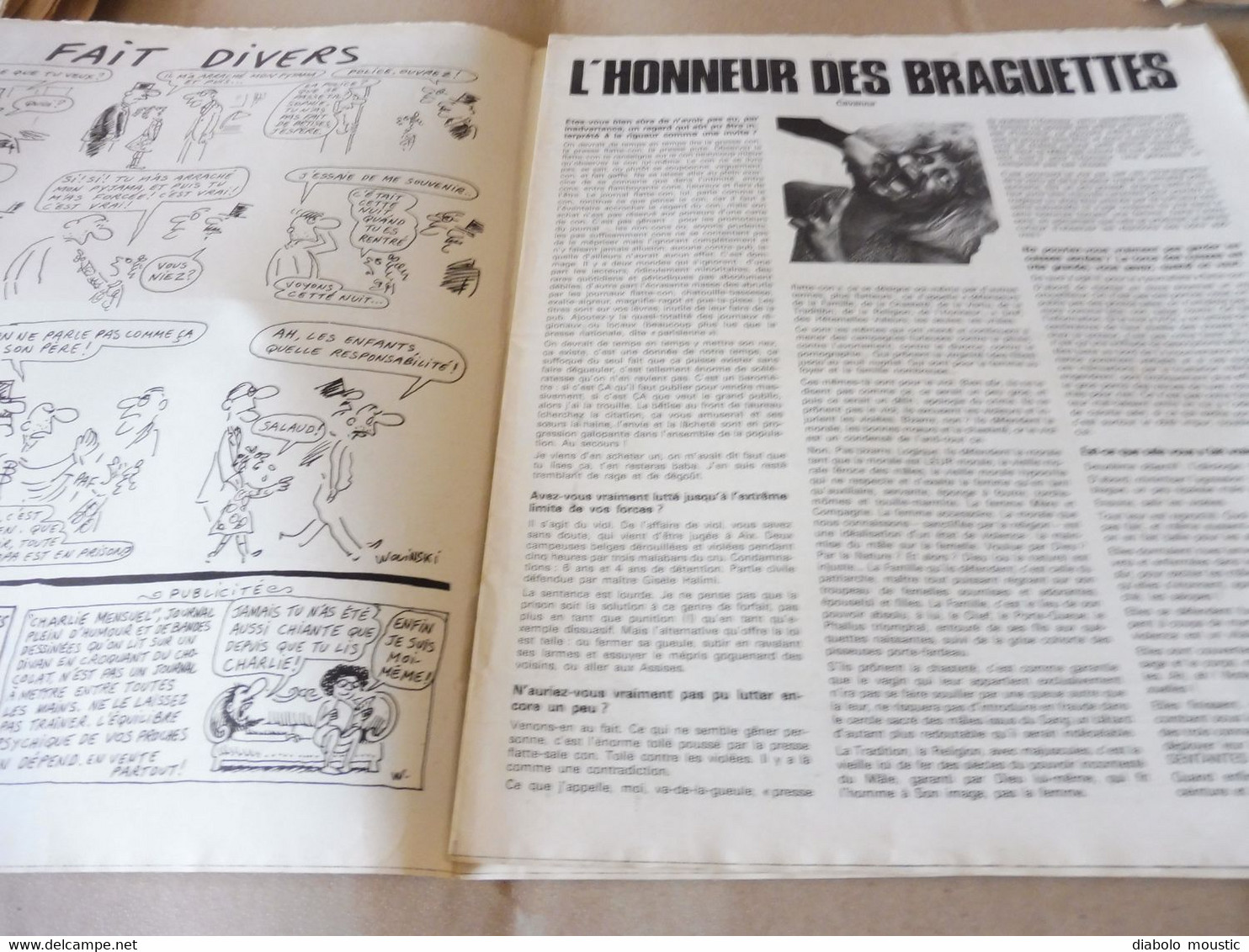 1978 Ce Qu'il Leur Faudrait, C'est Un Bon Fascisme (suite)................Etc  (Charlie Hebdo) - Humour