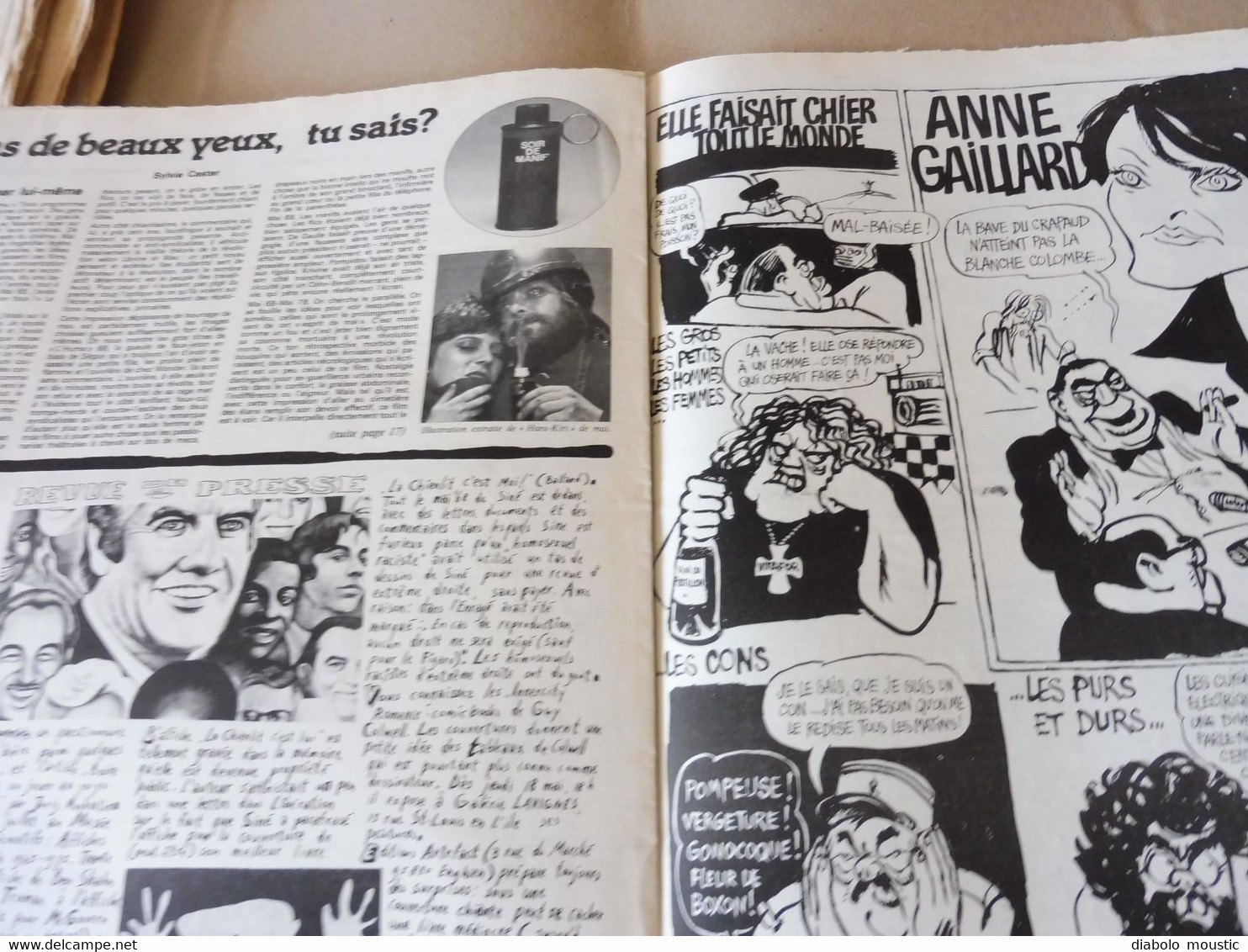 1978 Ce Qu'il Leur Faudrait, C'est Un Bon Fascisme (suite)................Etc  (Charlie Hebdo) - Humour