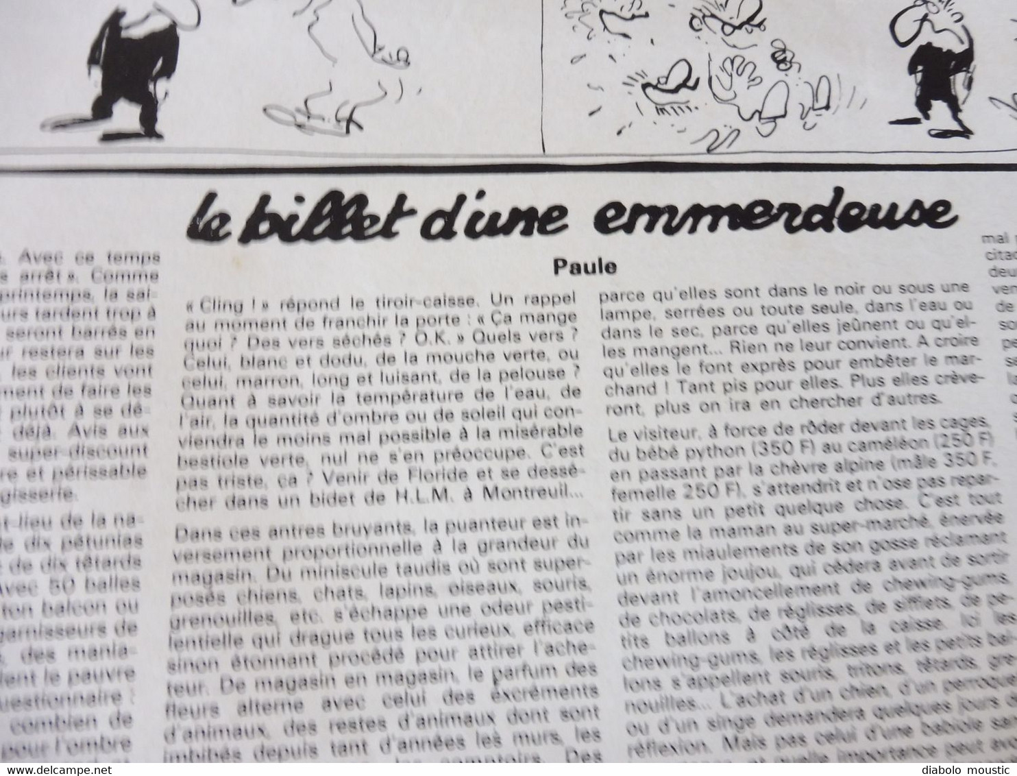 1978 Ce qu'il leur faudrait, c'est un bon fascisme (suite)................Etc  (Charlie Hebdo)