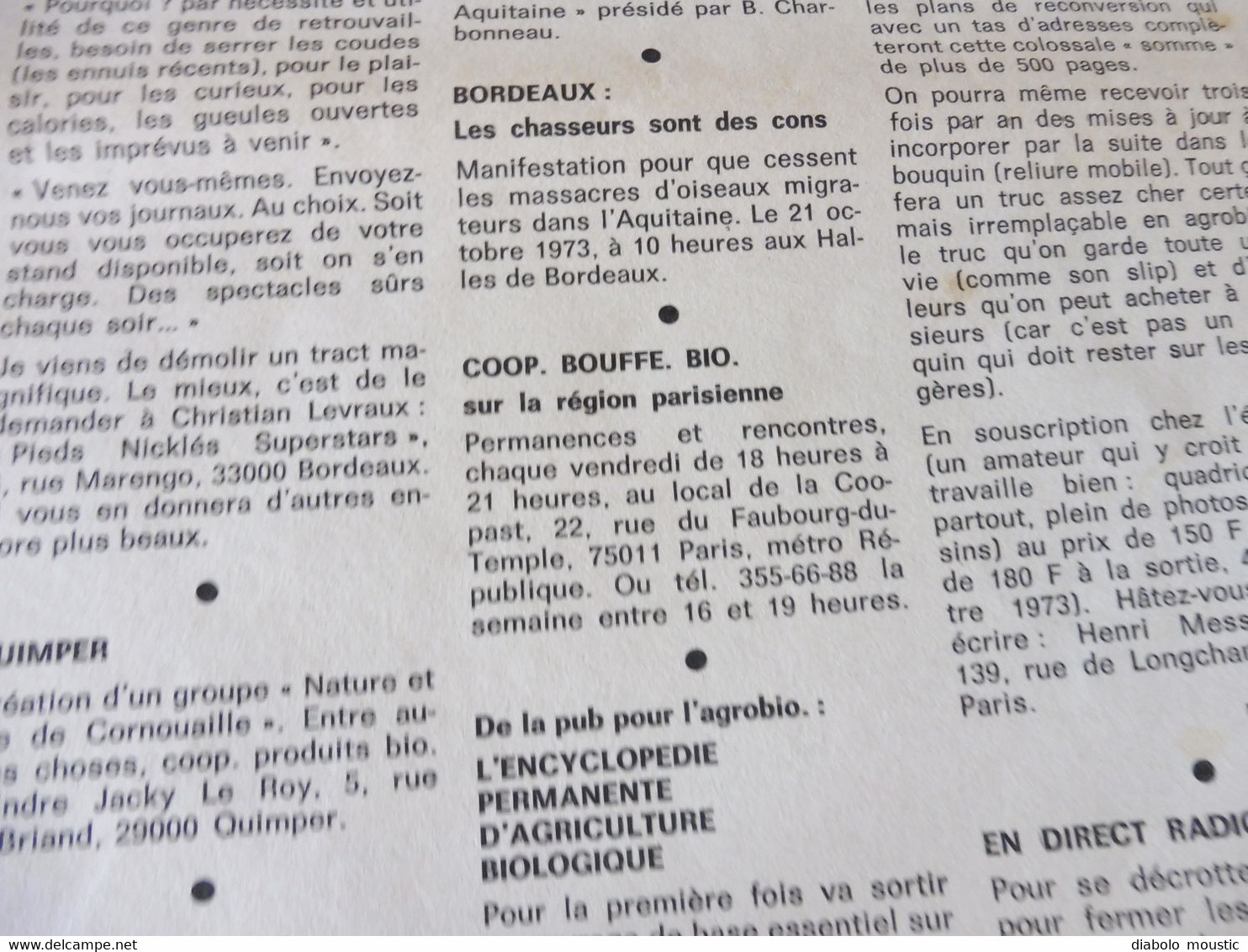 LA GUEULE OUVERTE  ( couverture par Cabu)..........Le pouvoir est-il au bout du fusil ?..........Etc