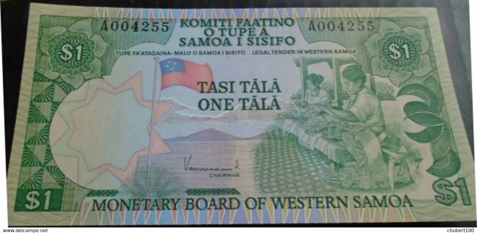 SAMOA ,,  P 19 , 1 Tala ,  ND 1980 , UNC , Neuf - Samoa