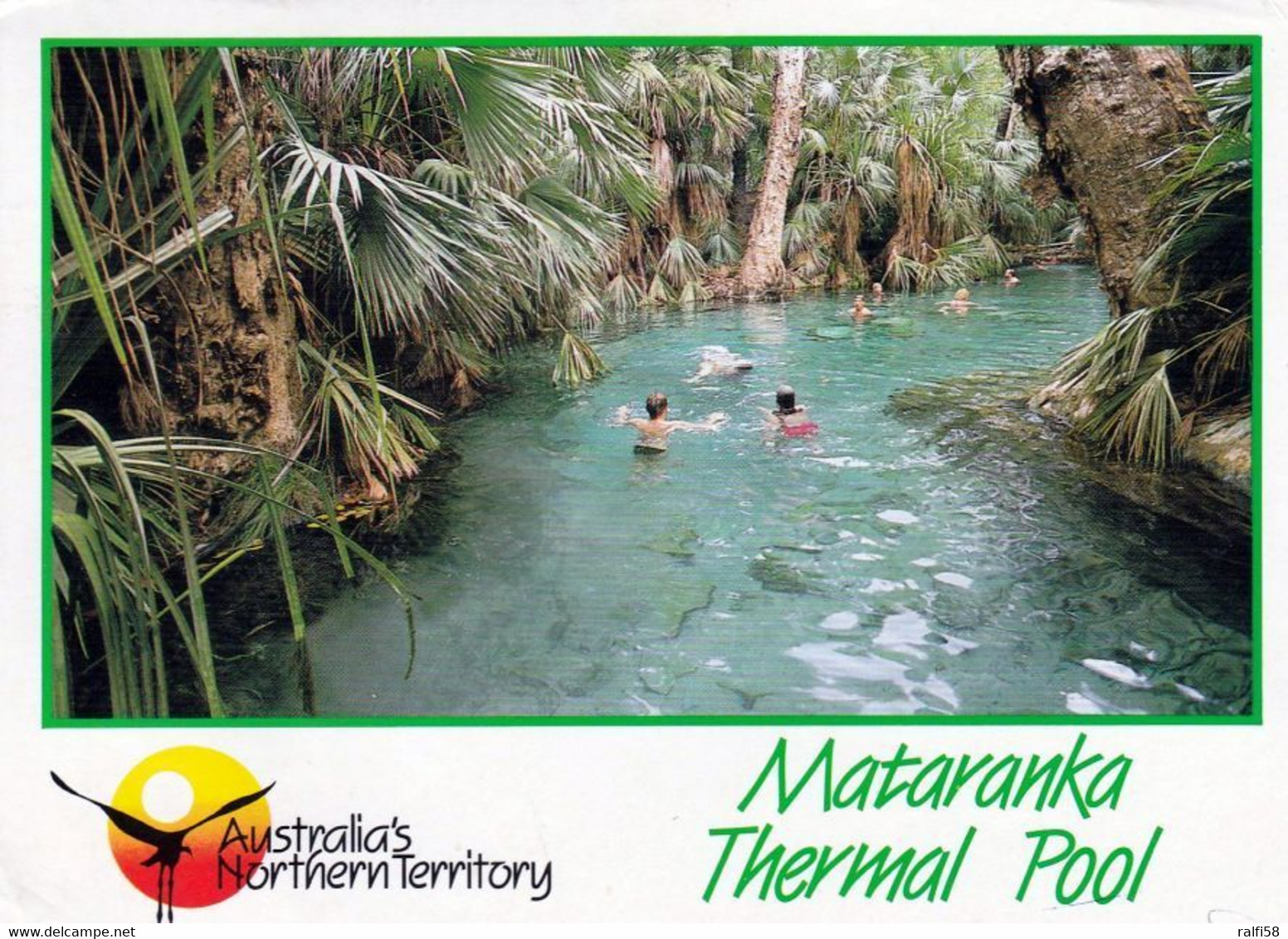 1 AK Australien / Northern Territory (NT) * Elsey-Nationalpark Mit Dem Mataranka Thermal Pool * - Sin Clasificación