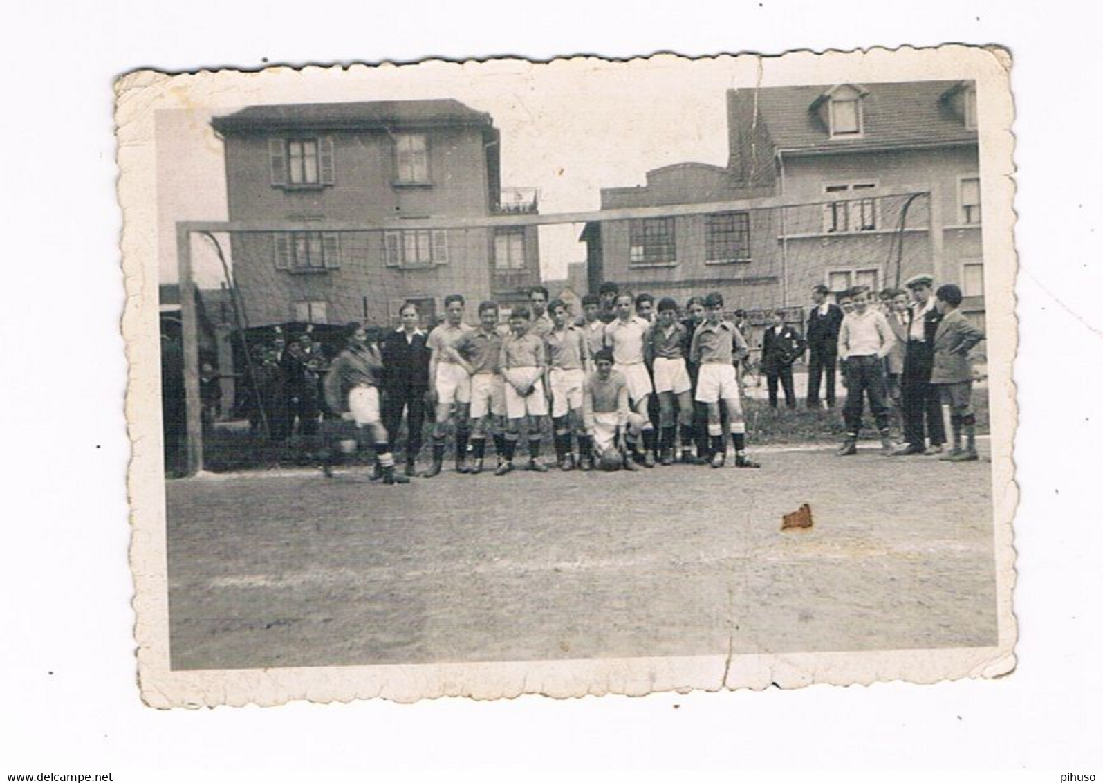 FR-4666  BISSCHEIM : PHOTO De Team De Football ( Size 9 X 6 Cm ) - Schiltigheim