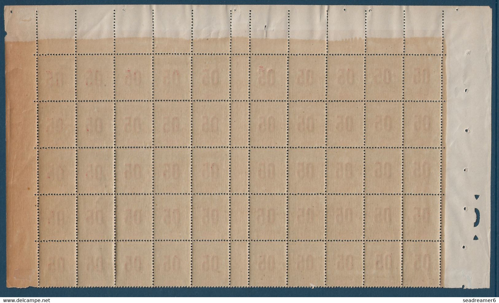 Colonies Groupe Comore Feuille Interpanneau N°24/24Aa**/* Sans Millésime Variétés Espacés,grosse Tete Case 5 10 & 35 TTB - Neufs