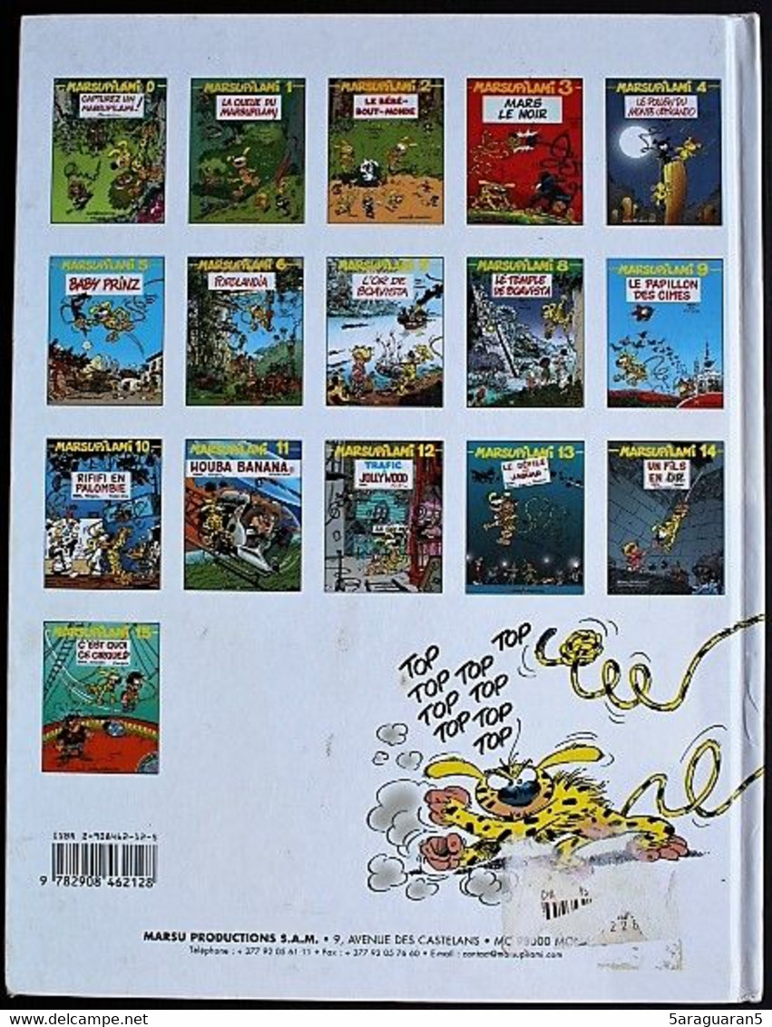 BD Marsupilami - 04 - Le Pollen Du Monte Urticando - Rééd. 2002 - Marsupilami