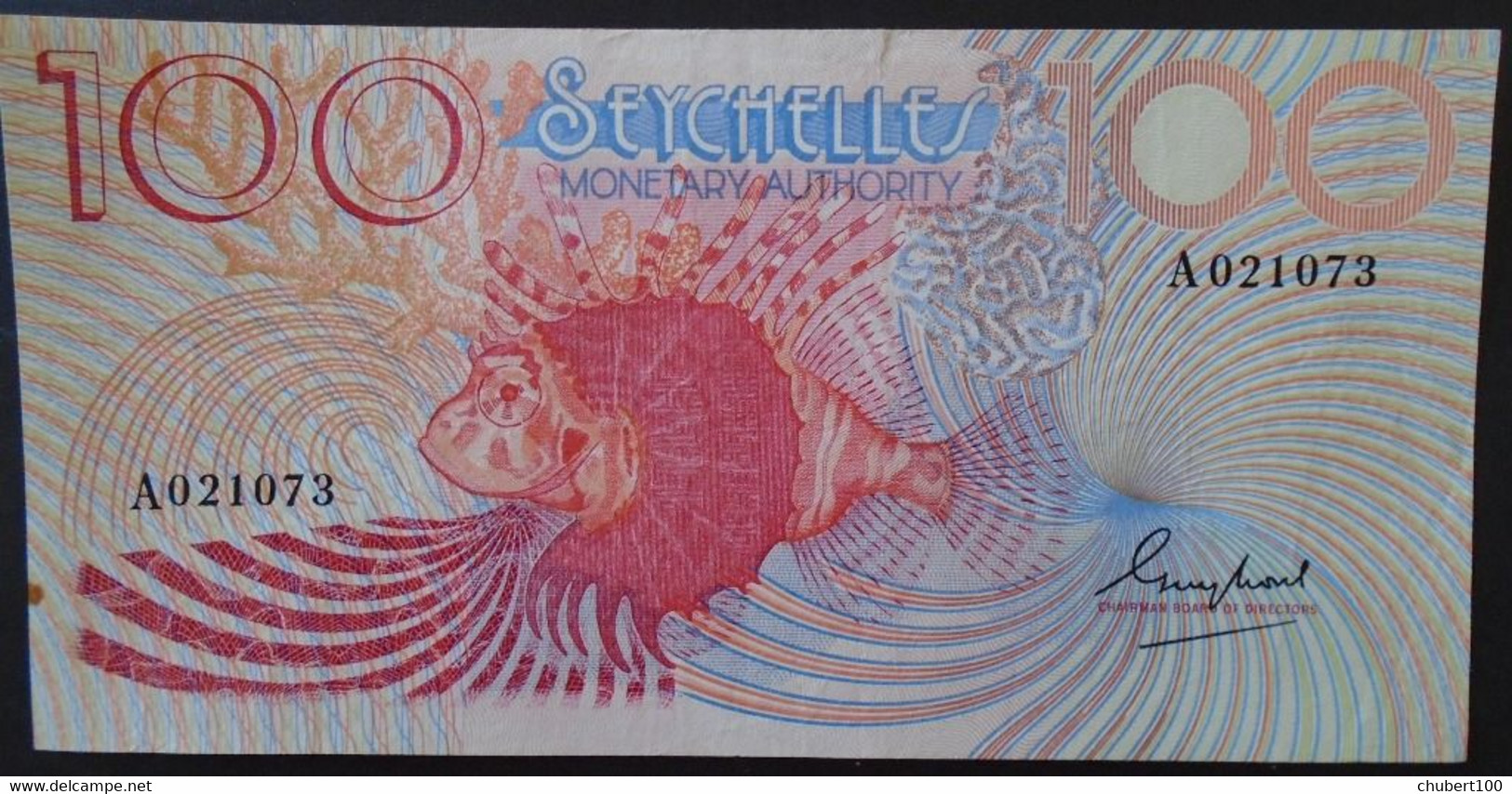SEYCHELLES ,  P 26 , 100 Rupees , ND 1979 , EF+ , UNISSUED - Seychellen