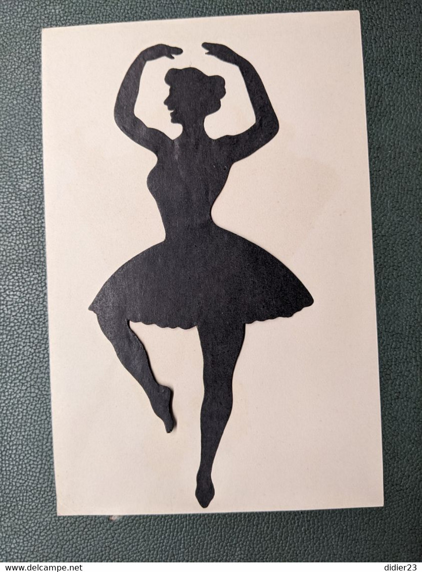 SILHOUETTE DANSEUSE CARTE ANIMEES LAMBERT - Silhouettes