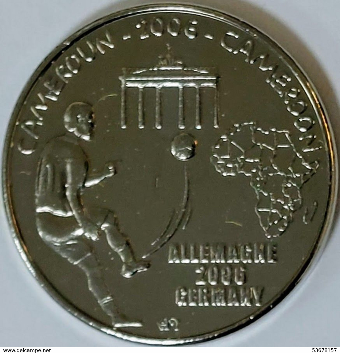 Cameroon - 1500 CFA Francs (1 Africa), 2006, X# 29, 2006 World Football Cup Germany (Fantasy Coin) (1234) - Cameroun