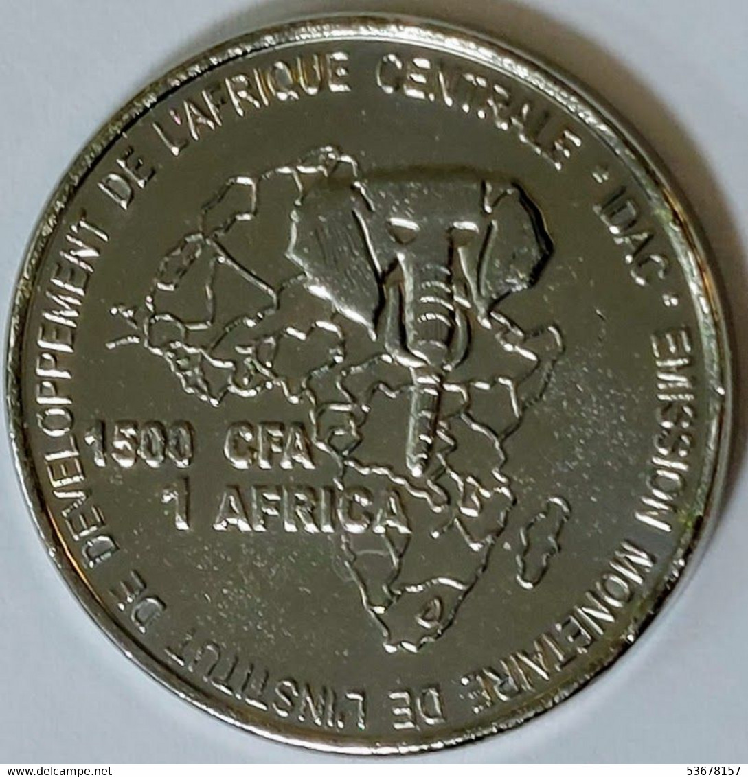 Cameroon - 1500 CFA Francs (1 Africa), 2006, X# 29, 2006 World Football Cup Germany (Fantasy Coin) (1234) - Kameroen
