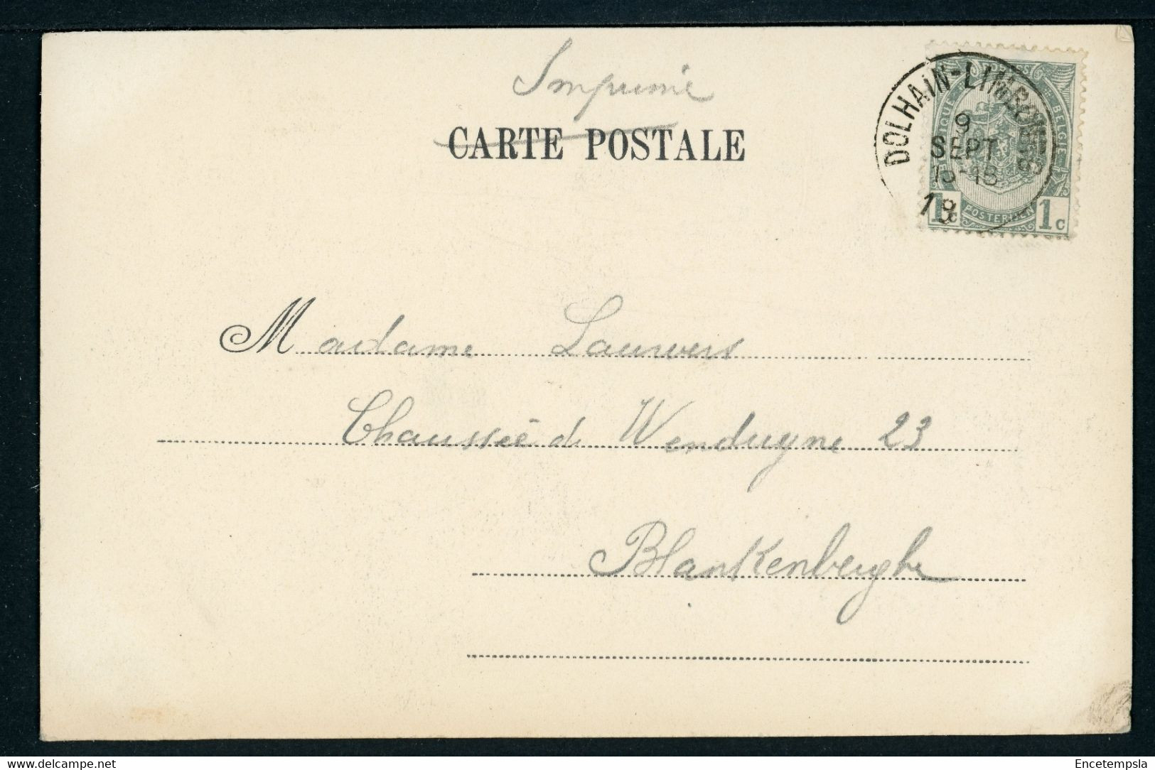 CPA - Carte Postale - Belgique - Barrage De La Gileppe  (CP21003) - Gileppe (Stuwdam)
