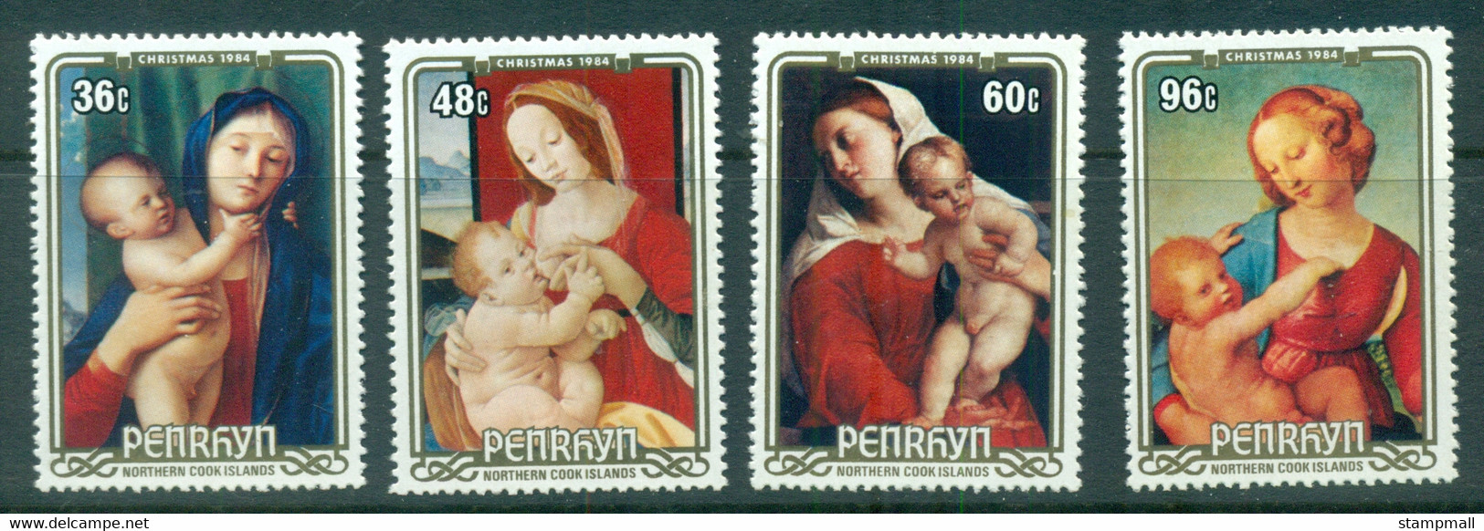 Penrhyn Is 1984 Xmas Paintings MUH - Penrhyn