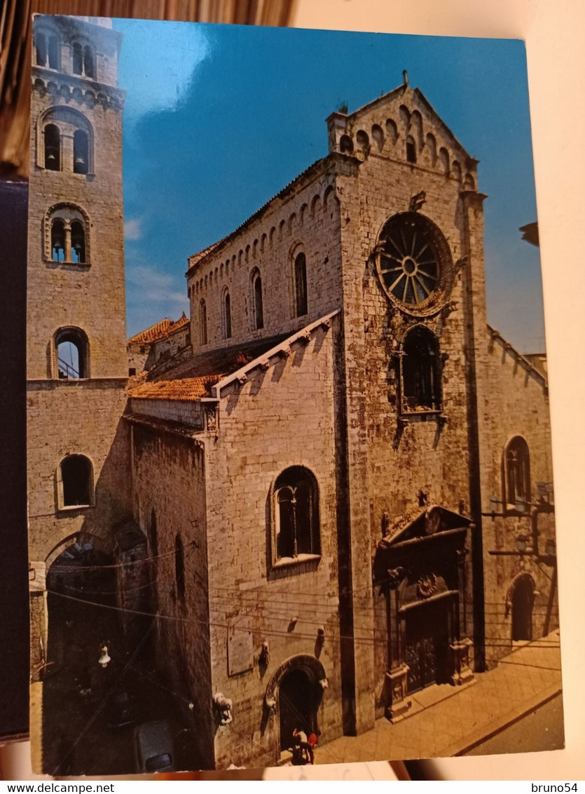 Cartolina Barletta Cattedrale 1966 - Barletta