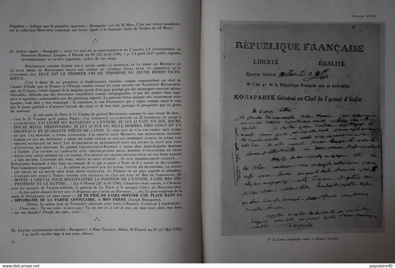 Pages De L'épopée Impériale André De Coppet Jacques Arnna Tours 1952 500 Exemplaires Empire Napoléon 1er - Français