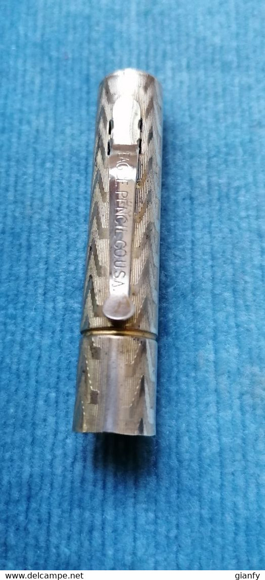 PENNA STILOGRAFICA EAGLE PLACCATA ORO 1920 VINTAGE FOUNTAIN PEN GOLD PLATED