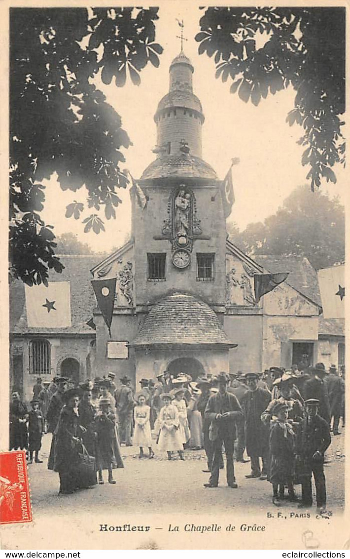 Honfleur          14        La Chapelle De Grâce       (voir Scan) - Honfleur