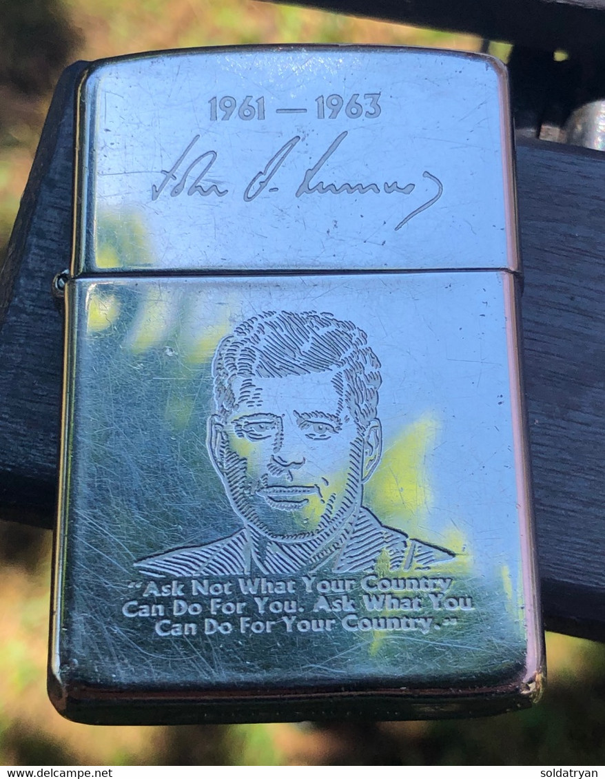 ZIPPO De Collection - Kennedy -1989 Briquet - Zippo