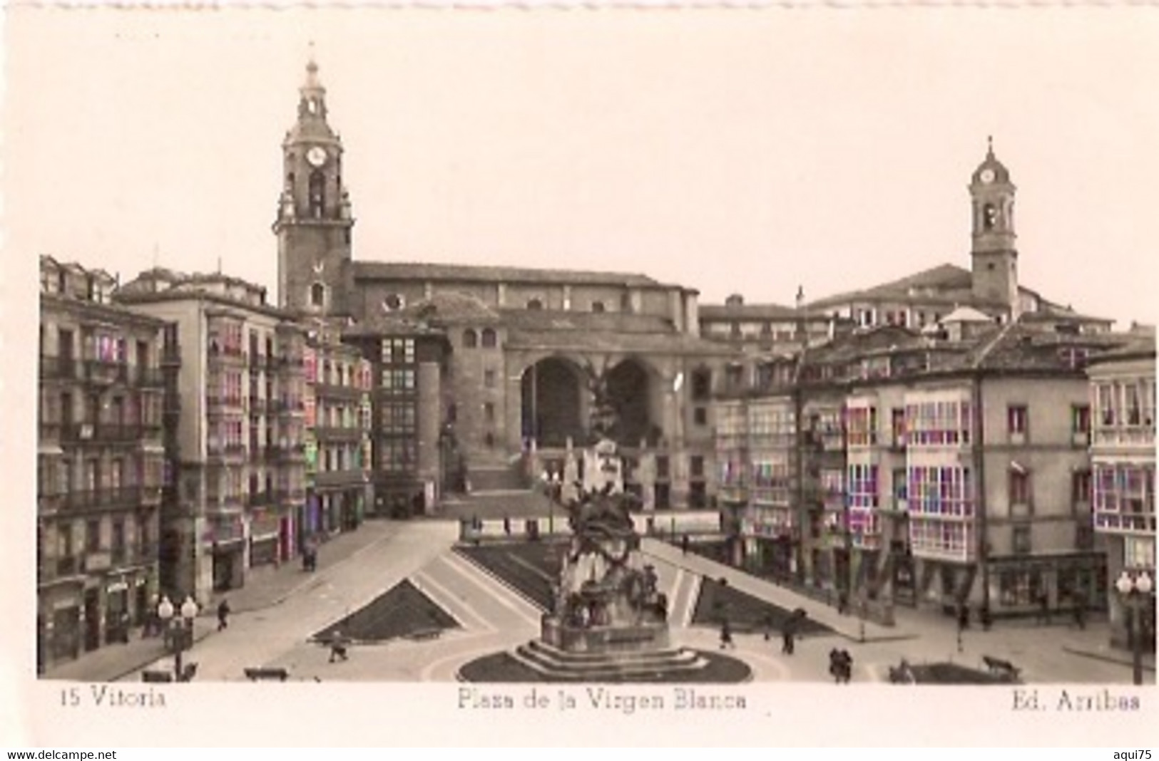 VITORIA  Piazza De La Virgen Blanca (pt Format) - Álava (Vitoria)