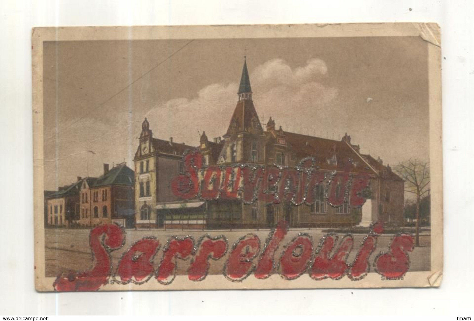 Souvenir De Sarrelouis (paillettes) - Kreis Saarlouis